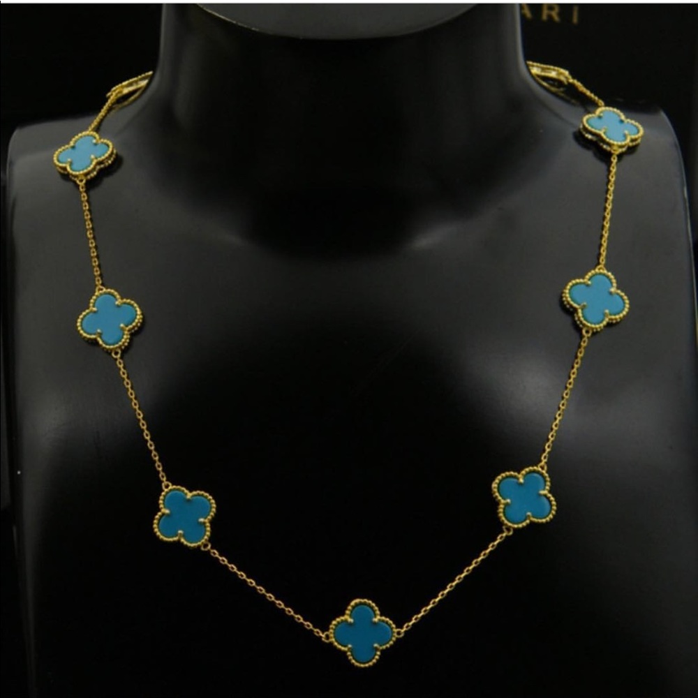 Clover statement necklace - Picture 2 of 2